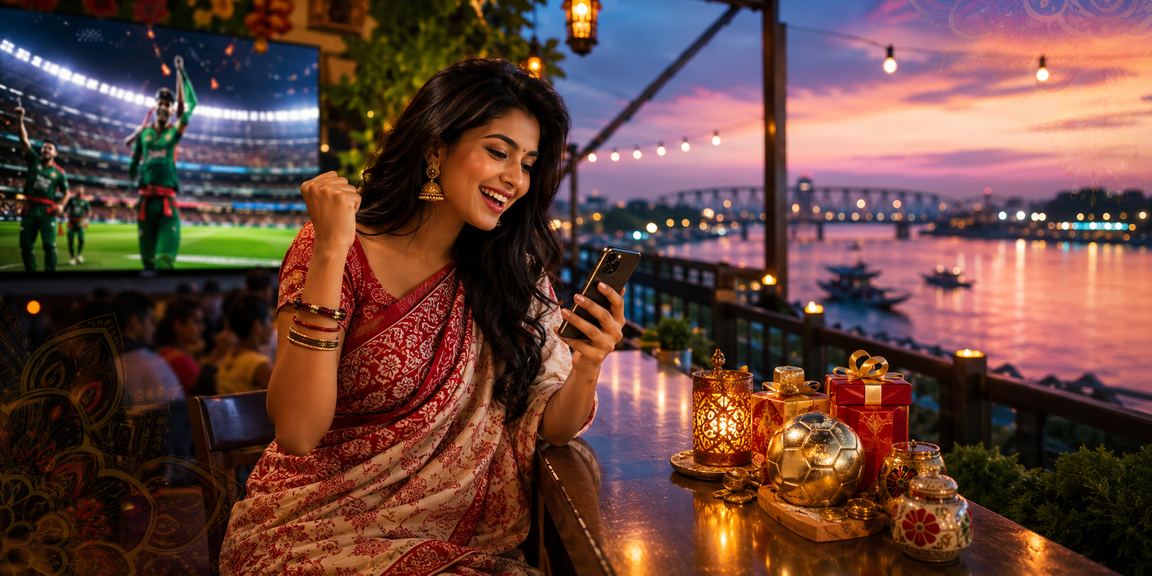 খুলনায় ক্রিকেট বেটিং বোনাস ব্যবহার করছেন একজন তরুণ খেলোয়াড়
